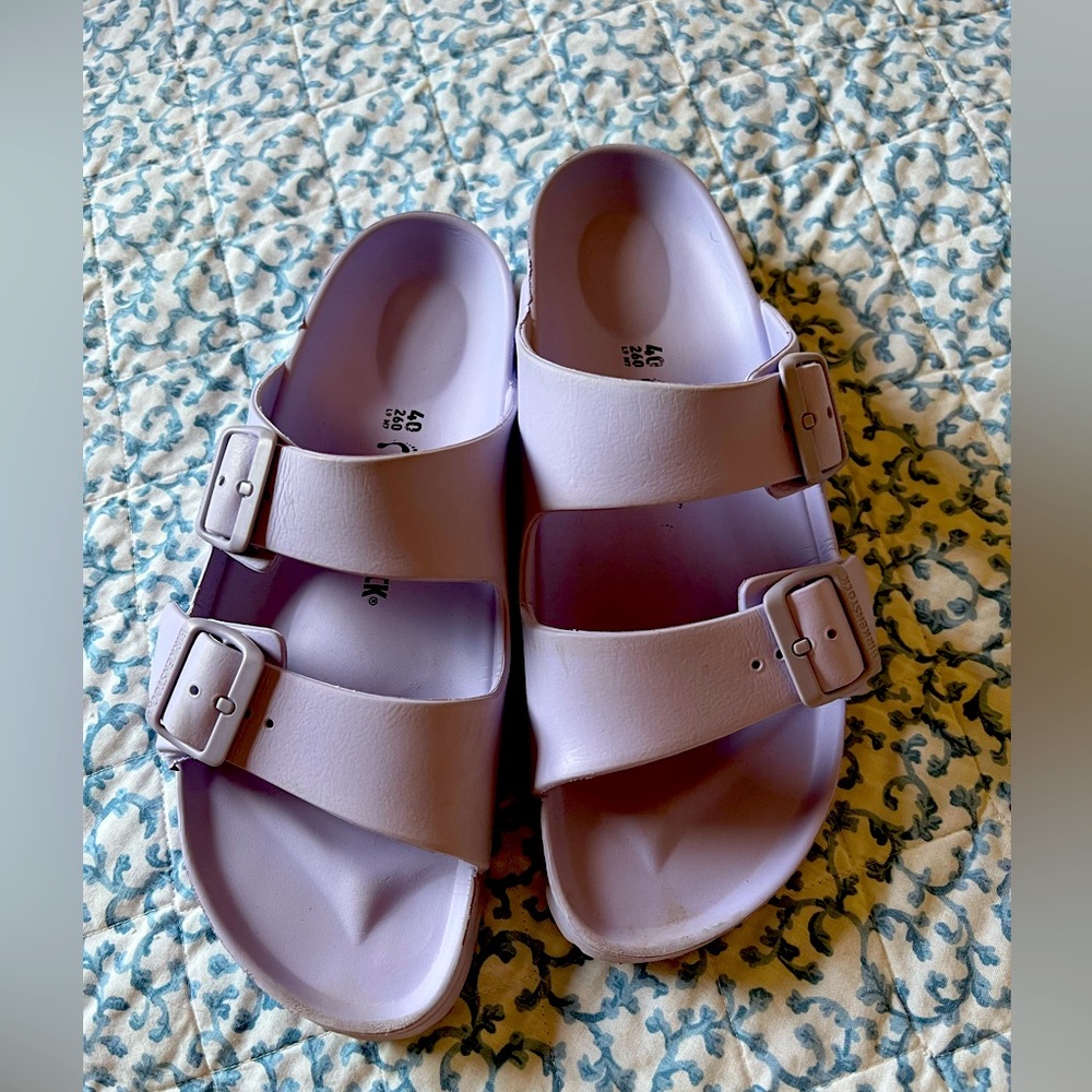 Periwinkle Birkenstocks